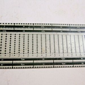 American Gauge Hypen -Hole Perf Rouletted Ruler